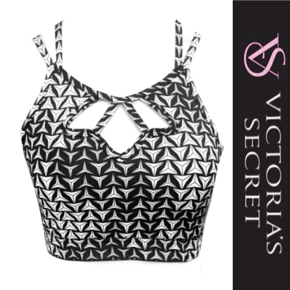 Victoria Sport Cutout Longline Sports Bra